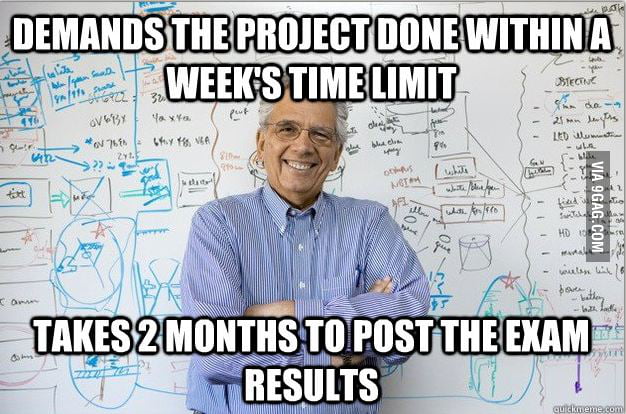 Scumbag professor.. - 9GAG