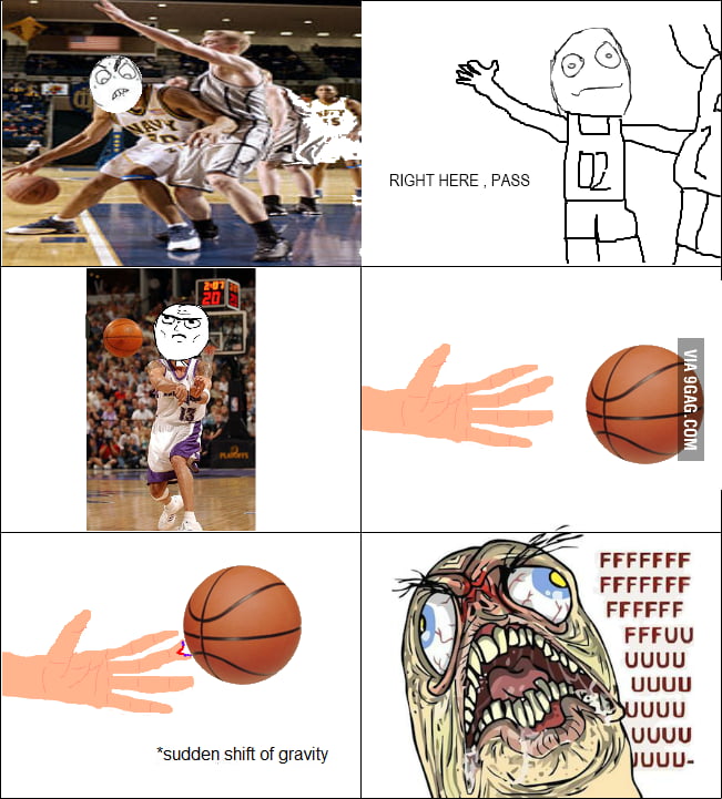 Basketball Rage - 9GAG