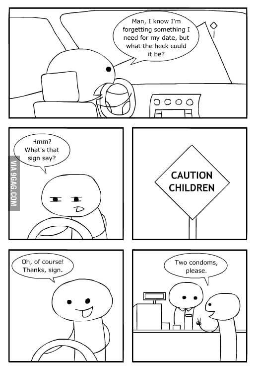 What that sign is really for... - 9GAG