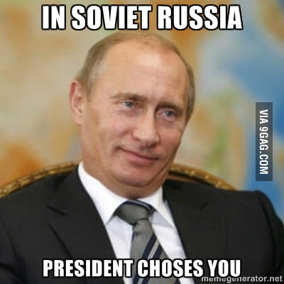 In Soviet Russia... - 9GAG