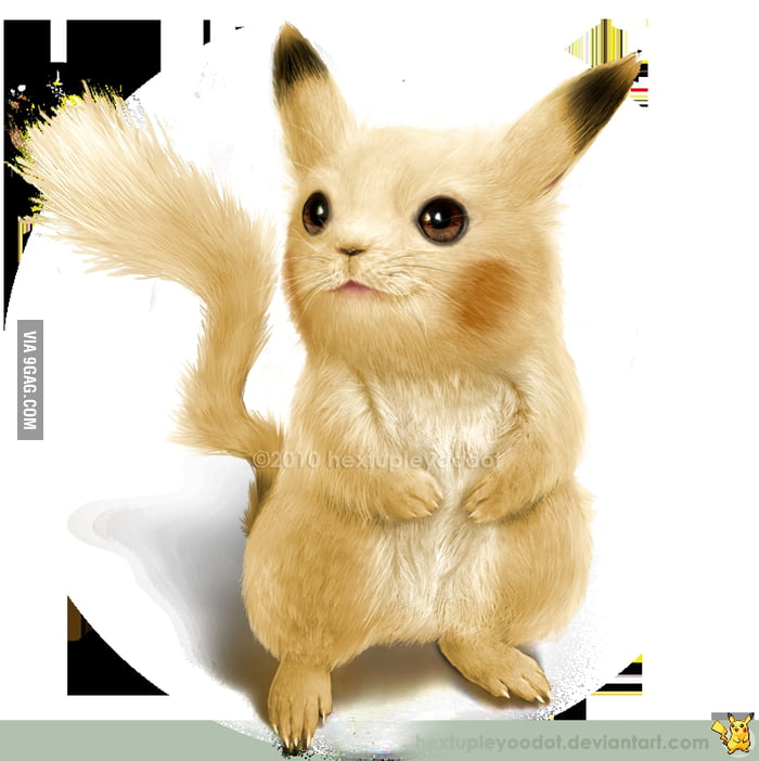 (More Realistic) Pikachu - 9GAG