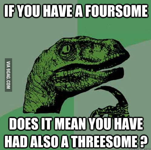 Foursome vs Threesome - 9GAG