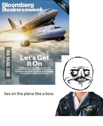 Sex on the plane like a boss - 9GAG