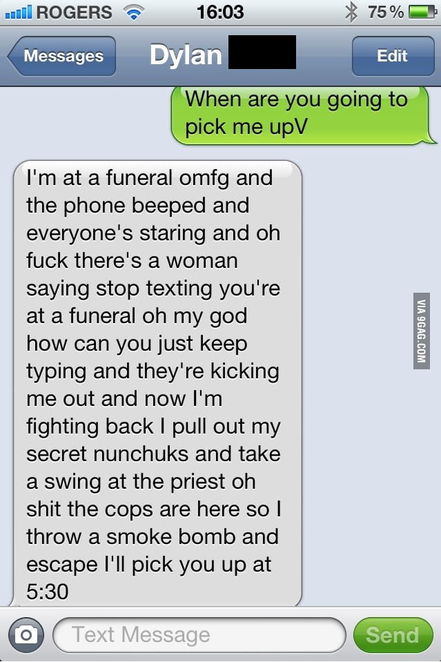how to send text message in epic