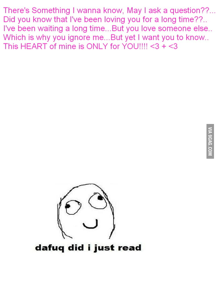 My reaction when I saw this.....written by some guy.. - 9GAG