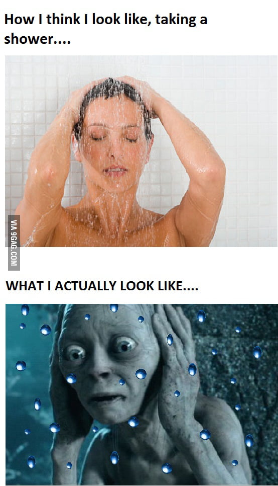 Taking A Shower Like A Boss 9gag