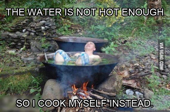 Asian bathing logic. - 9GAG