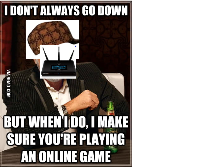 Scumbag router - 9GAG