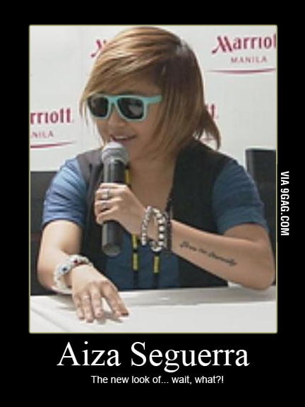 Aiza Seguerra's New Look... Wait, What?! - 9GAG