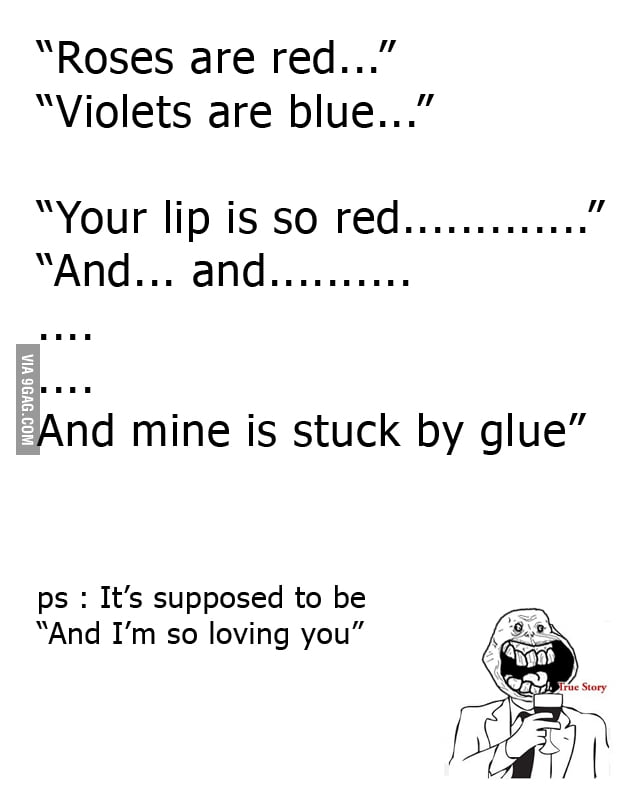 Confessing love, level : FOREVER ALONE - 9GAG