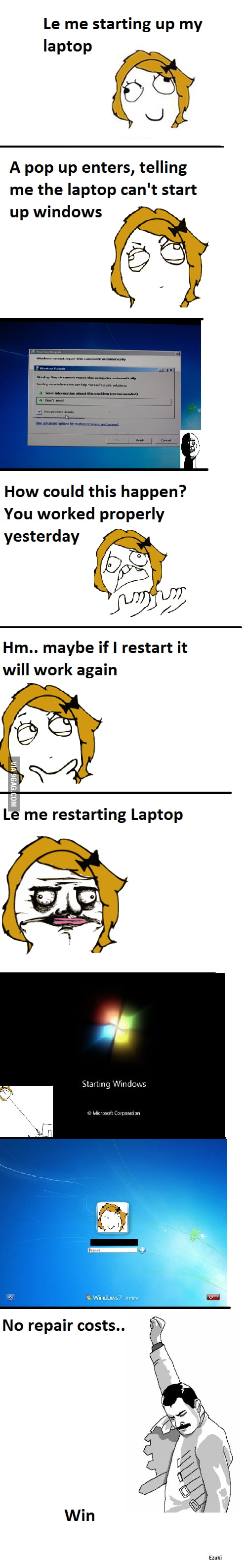 My Laptop 7550