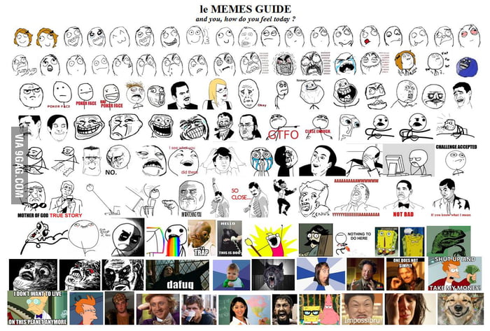 Le Memes guide - 9GAG