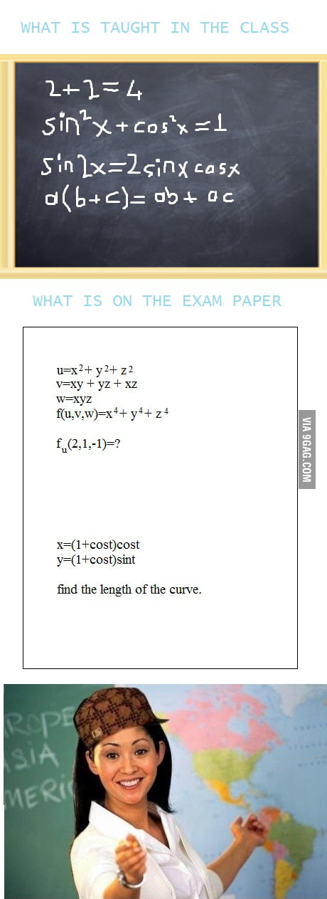 Scumbag Calculus Teachers - 9GAG