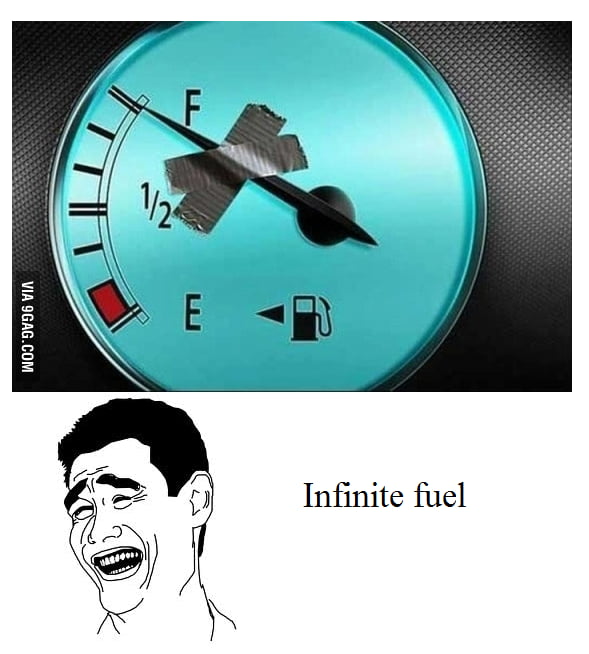 Driving forever... - 9GAG