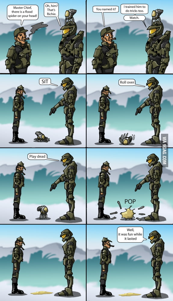 Master Chief's pet - 9GAG