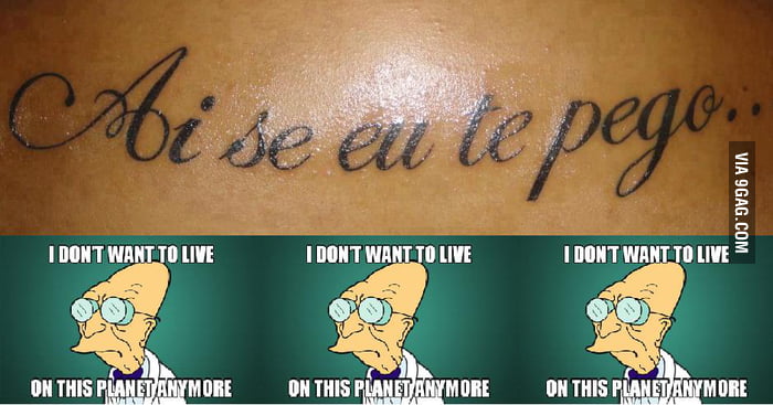 Stupid tattoos, stupid people - 9GAG