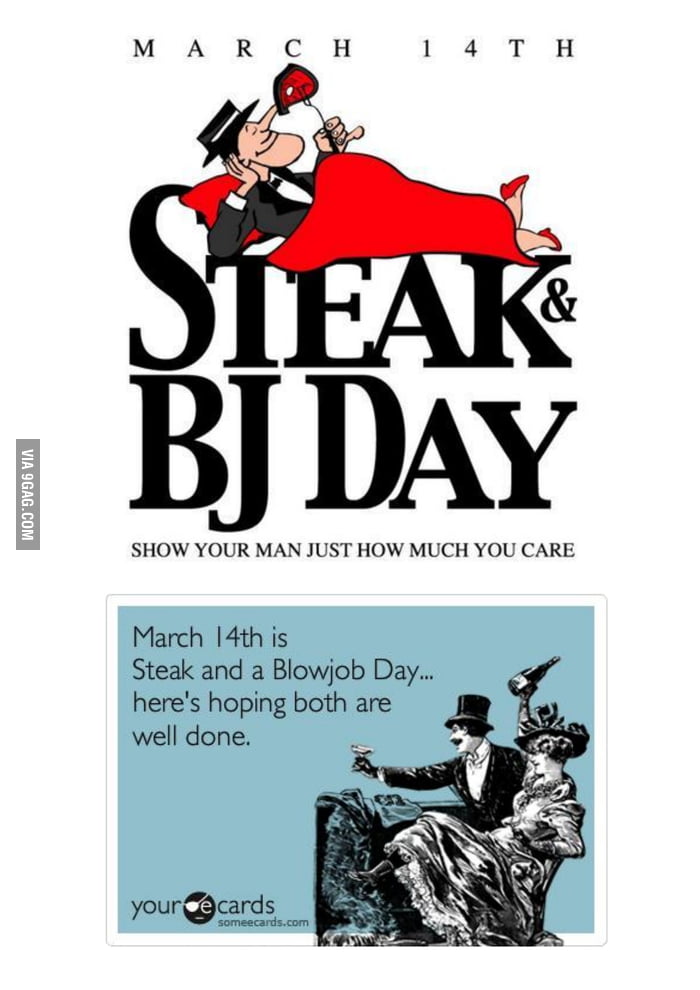 what date is steak and blowjob day