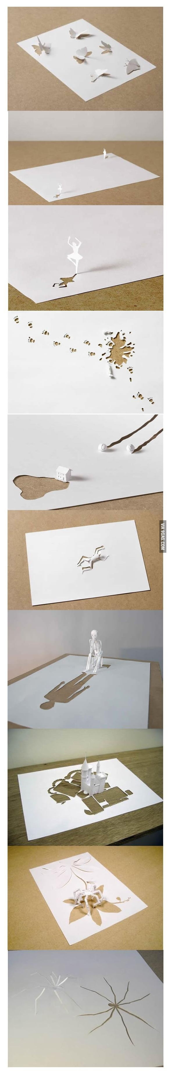 Paper Art - 9GAG