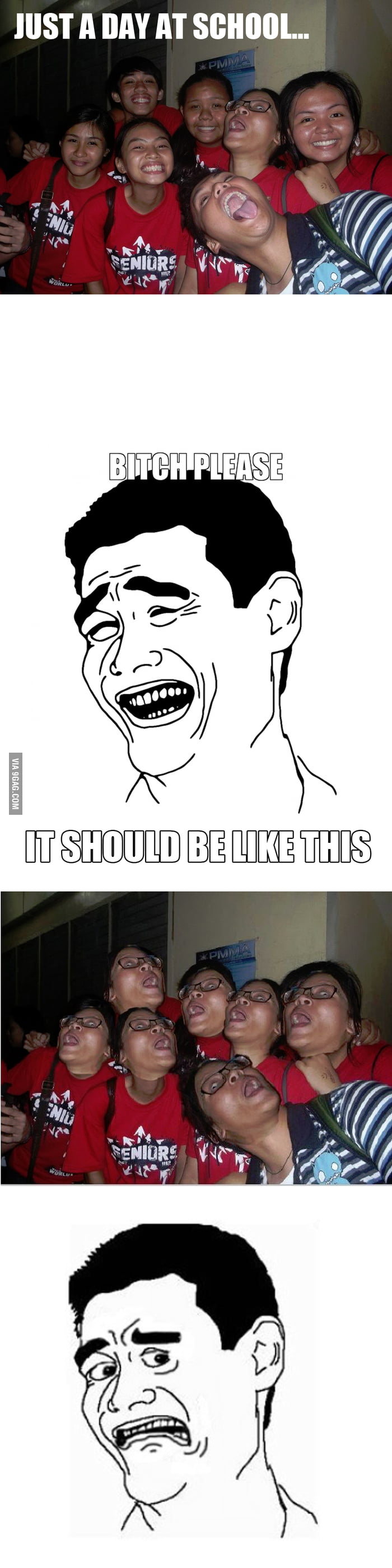 Just a Day at School - 9GAG