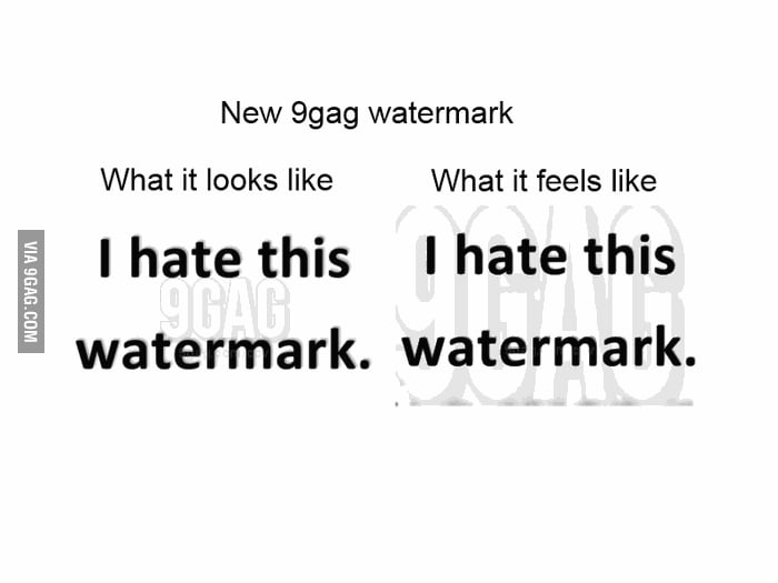 9gag Watermark