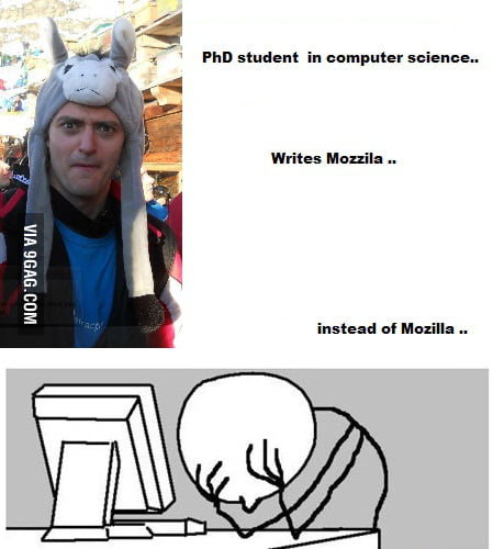 Mozilla / Mozzila / Mozzarela - 9GAG