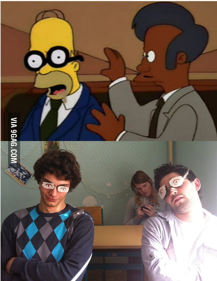 Homer Simpson Glasses.
