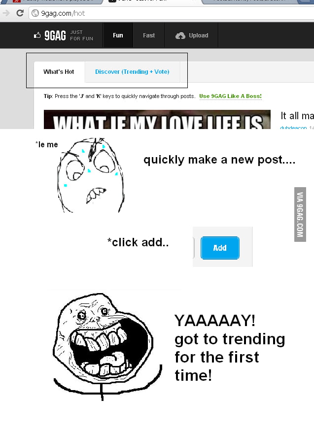 My reaction when I first saw the change - 9GAG