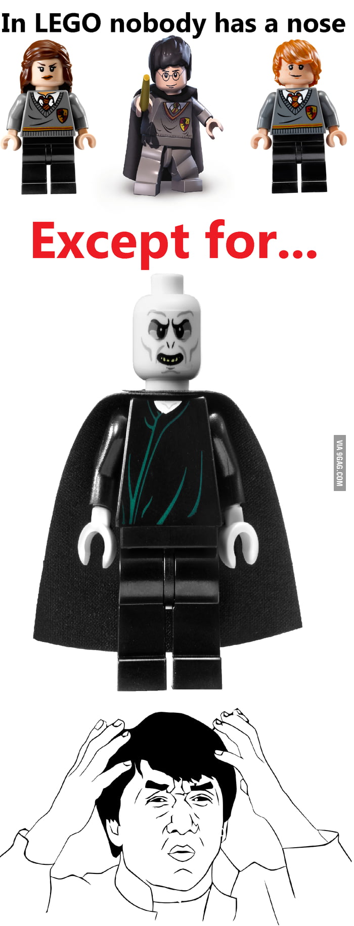 Lego discount voldemort nose