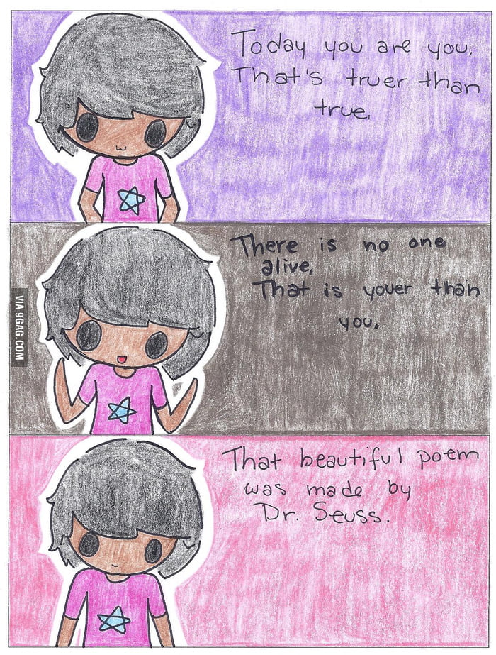A poem by Dr.Seuss - 9GAG
