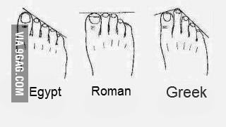 Types of feet - 9GAG