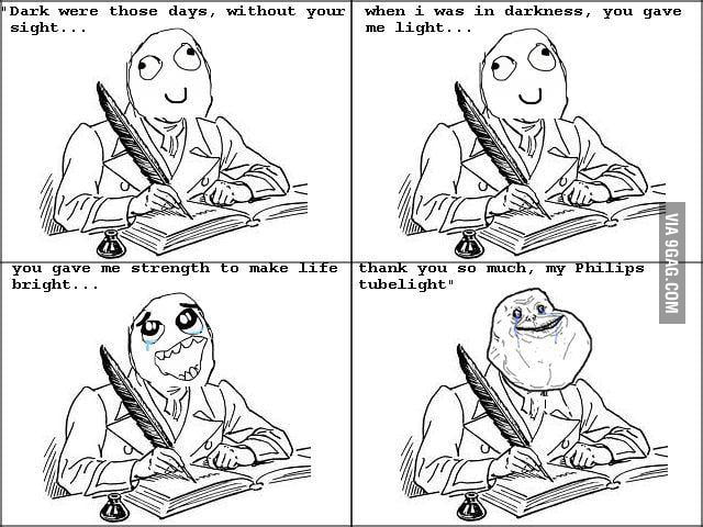 Forever Alone lvl : Poet.. - 9GAG