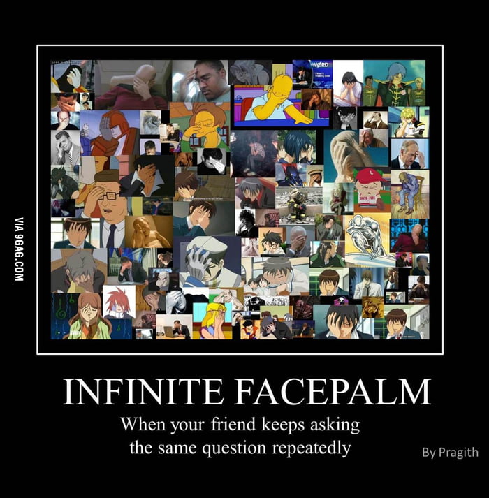 infinite facepalm