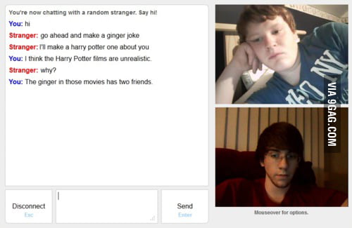 Trolling With Ginger On Omegle 9gag