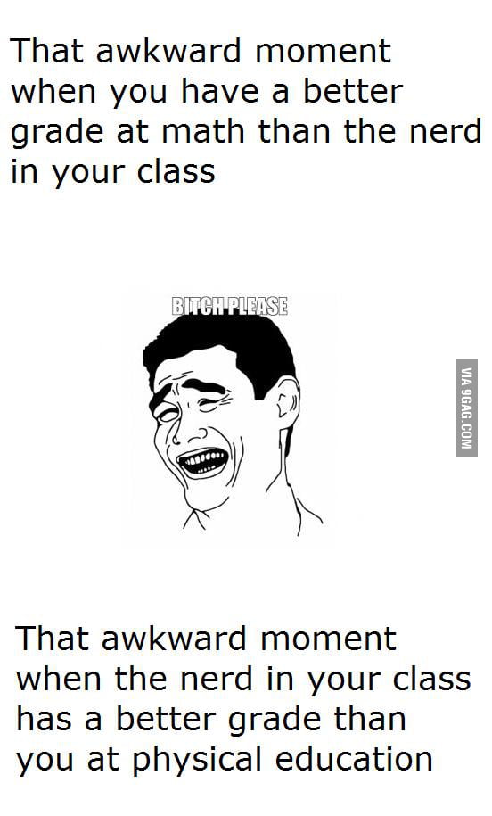 That akward moment...