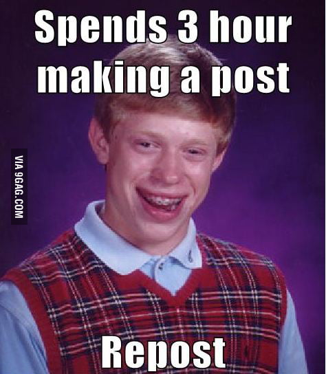 Bad Luck Bryan strikes even harder - 9GAG