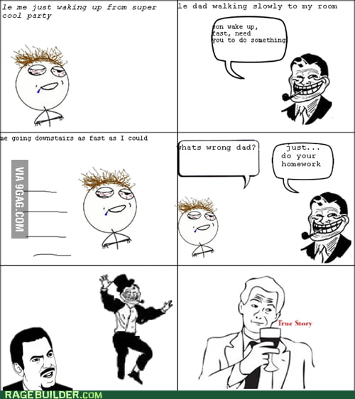 Le troll dad - 9GAG