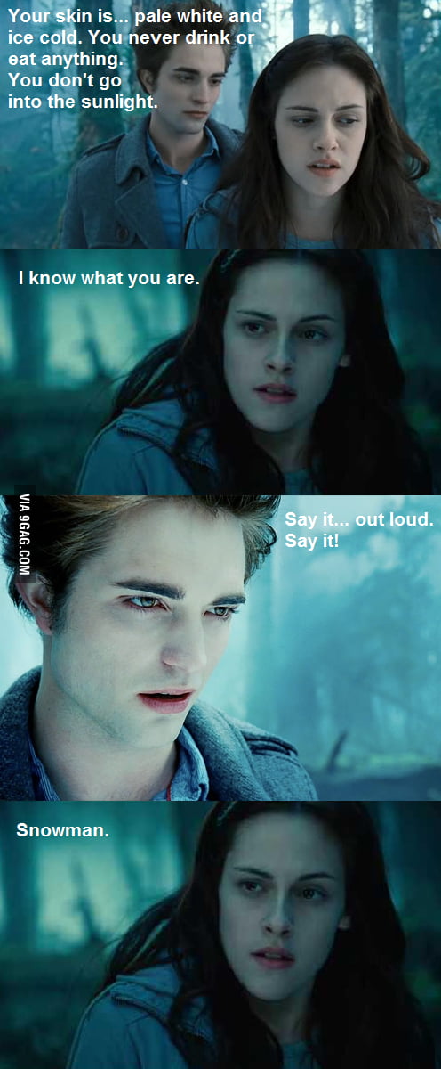 Deleted Twlight Scene. - 9gag