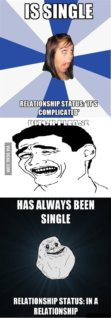 Annoying Facebook Girl VS Forever Alone - 9GAG
