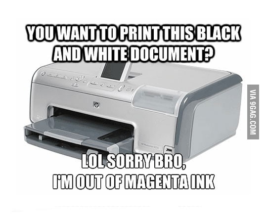 Scumbag Printer - 9GAG