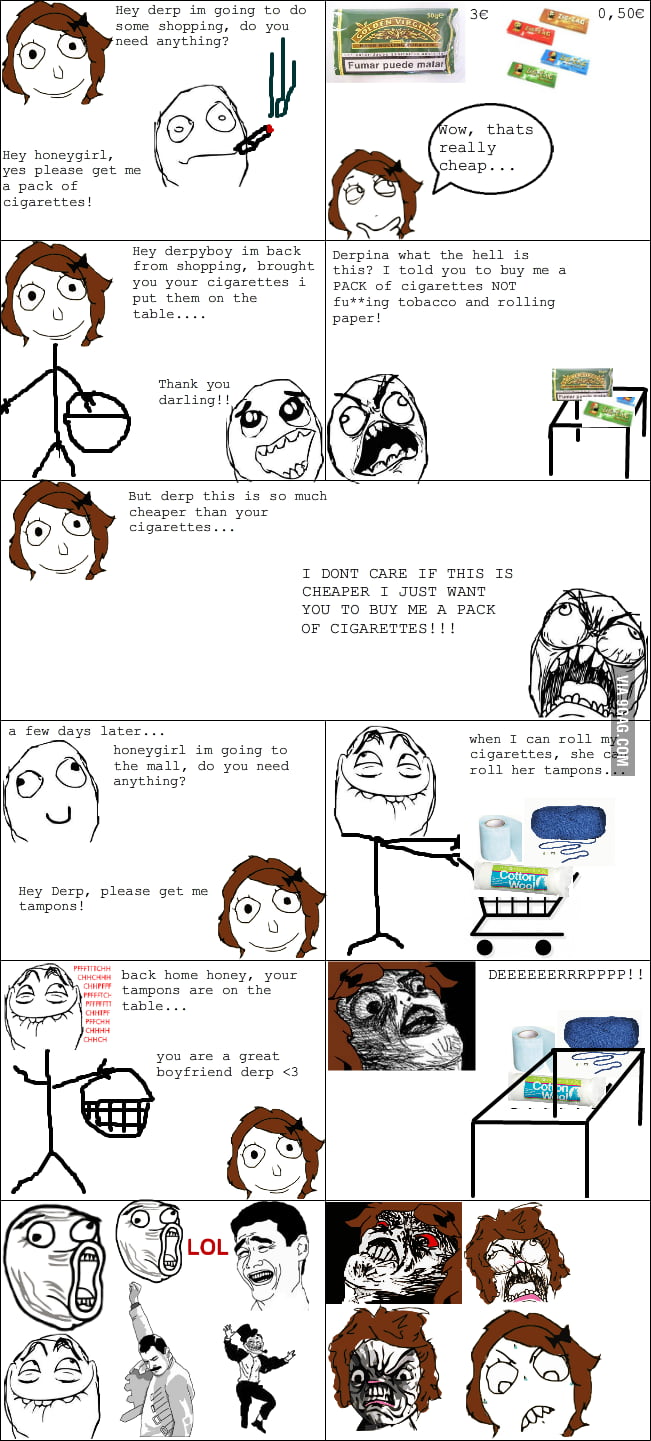 Roll your own tampons - 9GAG