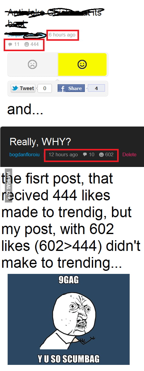 Scumbag 9GAG - 9GAG