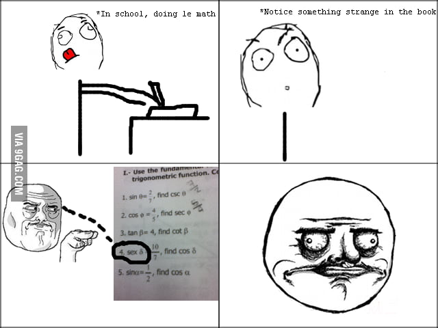 Today on math class - 9GAG