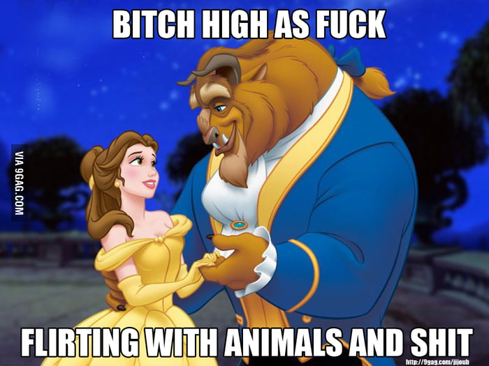 The truth about Beauty and the Beast - 9GAG