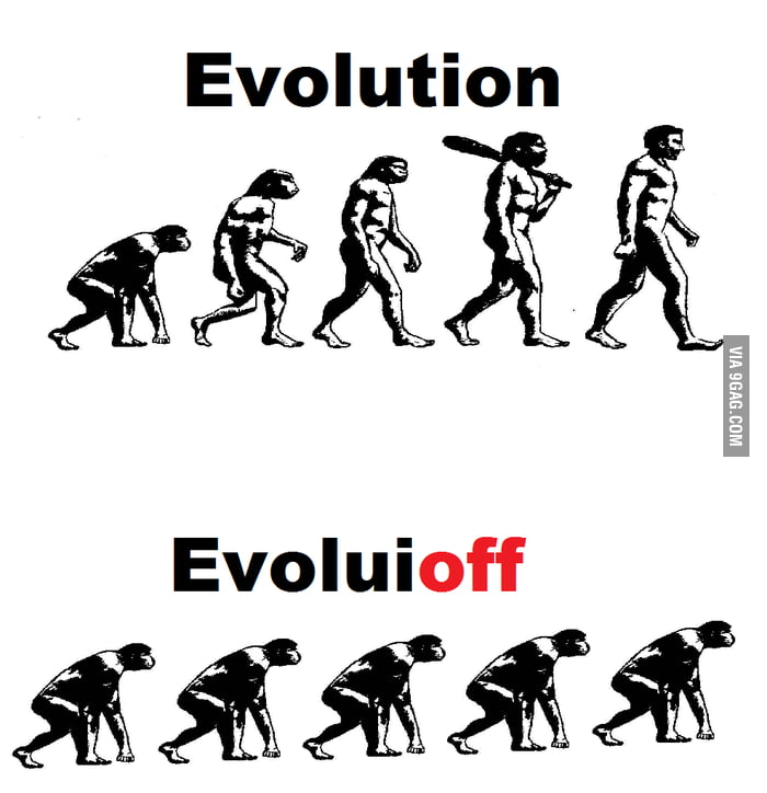 Evolution - 9GAG