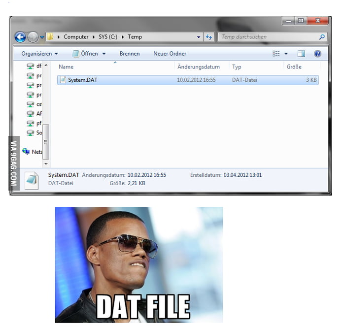 I like dat files... - 9GAG