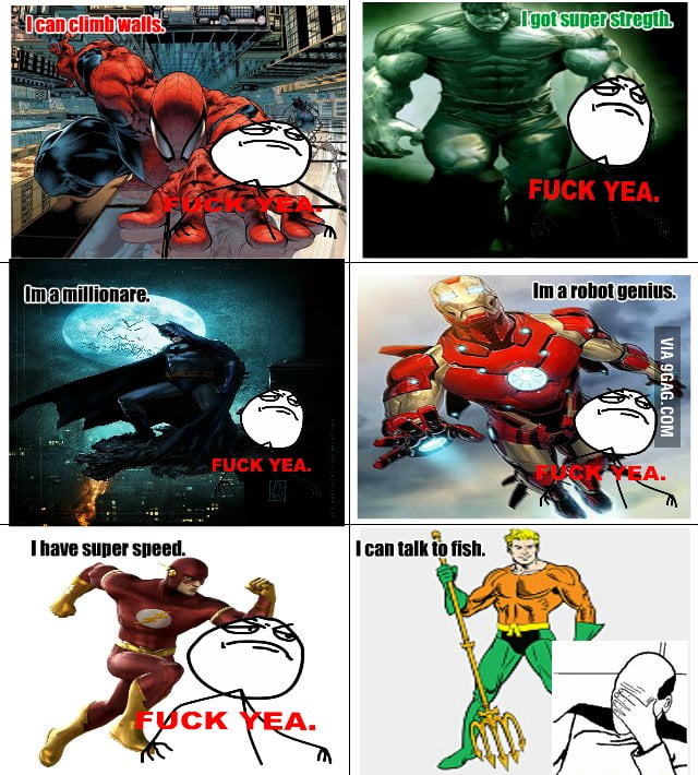 Super Heroes - 9GAG