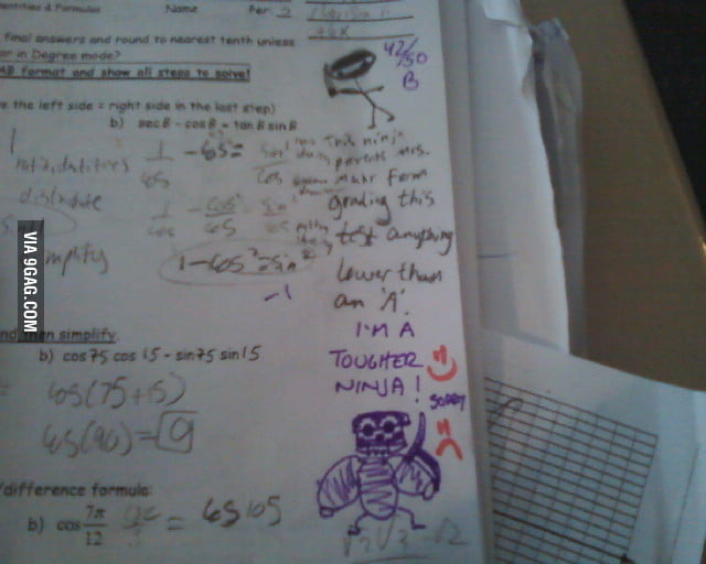 My math teacher is awsome - 9GAG