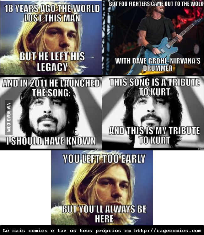 Tribute to Kurt - 9GAG