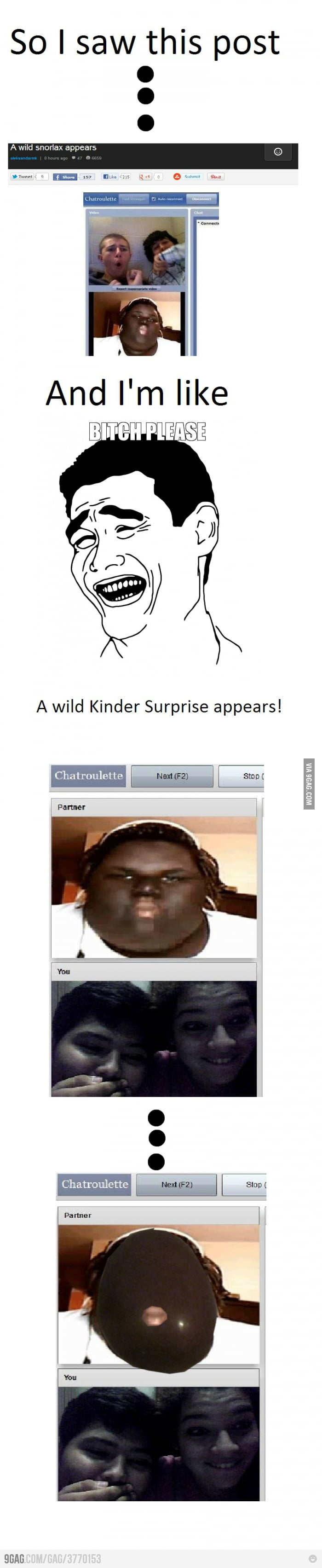 A wild Kinder Surprise Appears - 9GAG