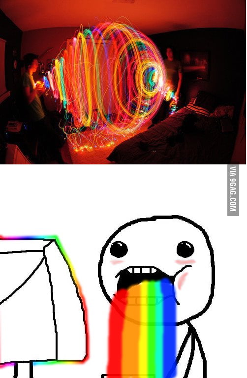 Let's Puke Some Rainbows.. 9GAG